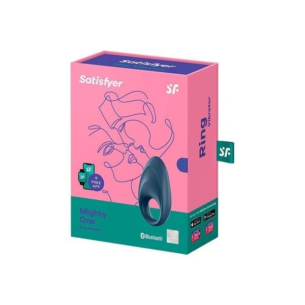 Ерекційне віброкільце Satisfyer Mighty One (м`ята упаковка) SO3890-R фото