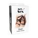 Сексуальні гартери Art of Sex - Gwen із натуральної шкіри, розмір XS-2XL, колір червоний SO7657 фото 7