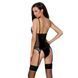 Корсет під шкіру ASUNA CORSET black XXL/XXXL Passion SO4127 фото 7