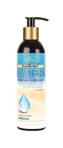 Лубрикант на водній основі Sensuva - Natural Water-Based (240 мл), без гліцерину та парабенів SO3265 фото