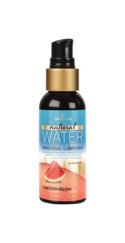 Змазка на водній основі Sensuva Natural Water-Based Watermelon (57мл) без гліцерину та парабенів SO3222 фото
