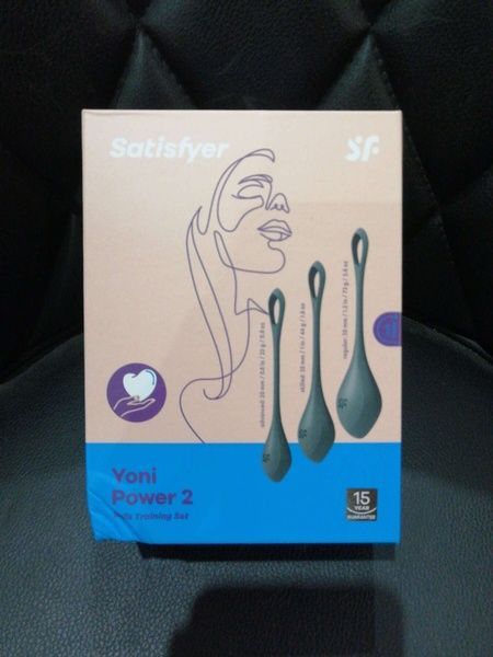 Набір йоні намистин Satisfyer Yoni Power 2 Black (м`ята упаковка) SO5550-R фото