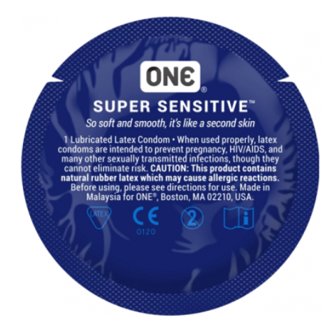ONE Super Sensitive - ультратонкі з великою кількістю змазки TM0000924 фото