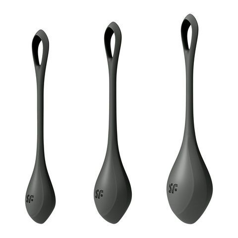 Набір йоні намистин Satisfyer Yoni Power 2 Black (м`ята упаковка) SO5550-R фото