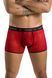 Чоловічі прозорі боксери Passion 046 SHORT PARKER L/XL Red, сітка, під леопард SO7609 фото 7