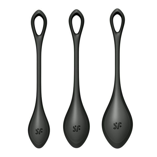 Набір йоні намистин Satisfyer Yoni Power 2 Black (м`ята упаковка) SO5550-R фото