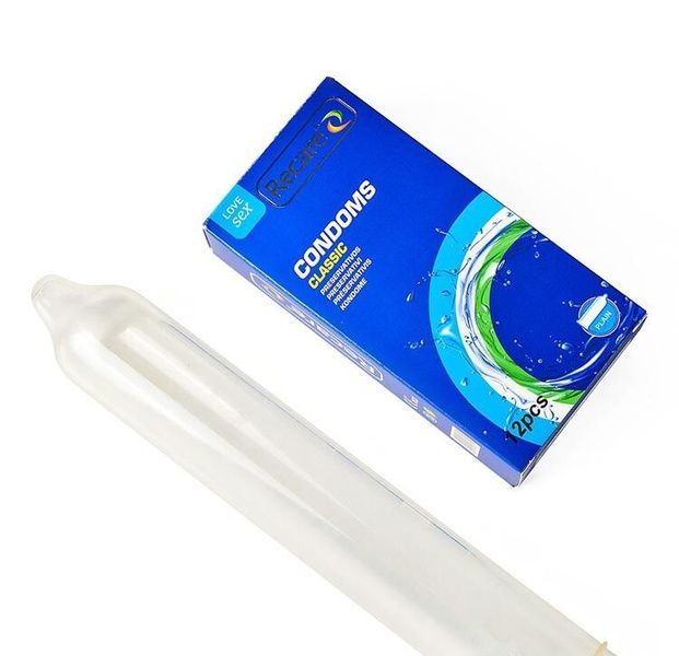 Презервативи Recare Classic Condoms 12 шт, класичні SX3327 фото