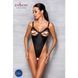Боді з екошкіри Passion CELIN BODY L/XL, black, з доступом, відкритий SO6403 фото 10