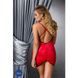 Сорочка приталена з відкритою спиною Passion LENA CHEMISE 6XL/7XL, red, трусики PS1027 фото 10