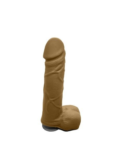 Мило у формі пеніса Чистий Кайф Brown size M, крафтове мило-член, натуральне SO2631 фото