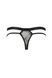 Чоловічі прозорі стринги Passion 029 THONG COLLIN XXL/XXXL Black, сітка SO7560 фото 10