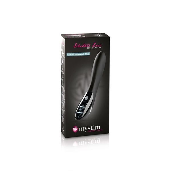 Вібратор з електростимуляцією Mystim Electric Eric eStim Black, міостимулятор SO2987 фото