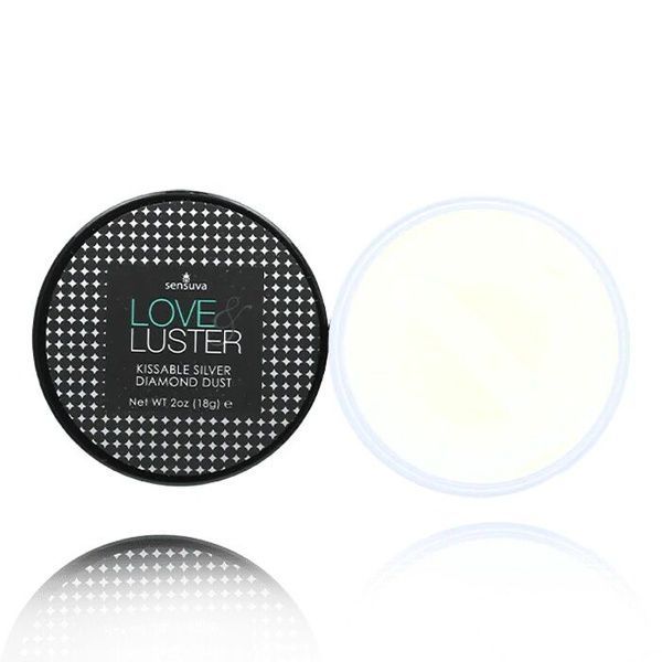 Мерехтлива пудра для тіла Sensuva &mdash; Love & Luster Kissable Diamond Dust (19 г) їстівна, без цукру SO3192 фото