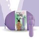 Міні-вібратор FeelzToys Magic Bunny Purple з двома насадками SO4439 фото 7