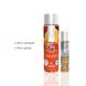 Комплект смакових лубрикантів System JO GWP — Peaches & Cream — Peachy Lips 120 мл & H2O Vanilla 30 SO6771 фото 6