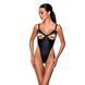 Боді з екошкіри Passion CELIN BODY S/M, black, з доступом, відкритий SO6404 фото 8