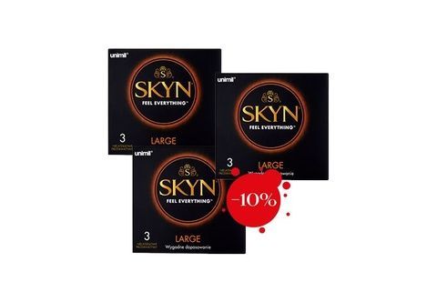 Skyn Large XL із 3 упаковок &mdash; збільшеного розміру, 9 шт. MM27245 фото