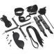 Набір BDSM Art of Sex &ndash; Set Leather, 10 предметів, чорний, натуральна шкіра SO7138 фото 5