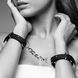 Наручники з екошкіри Bijoux Indiscrets Maze &ndash; Thin Handcuffs Black SO5912 фото 4